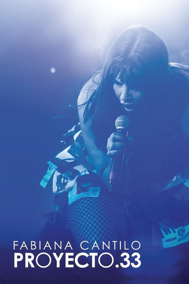 Fabiana Cantilo Proyecto 33 en Vivo poster background