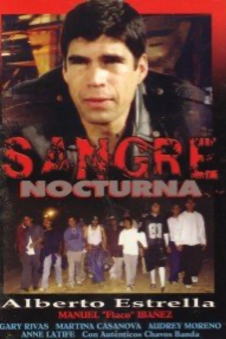 Sangre nocturna poster background