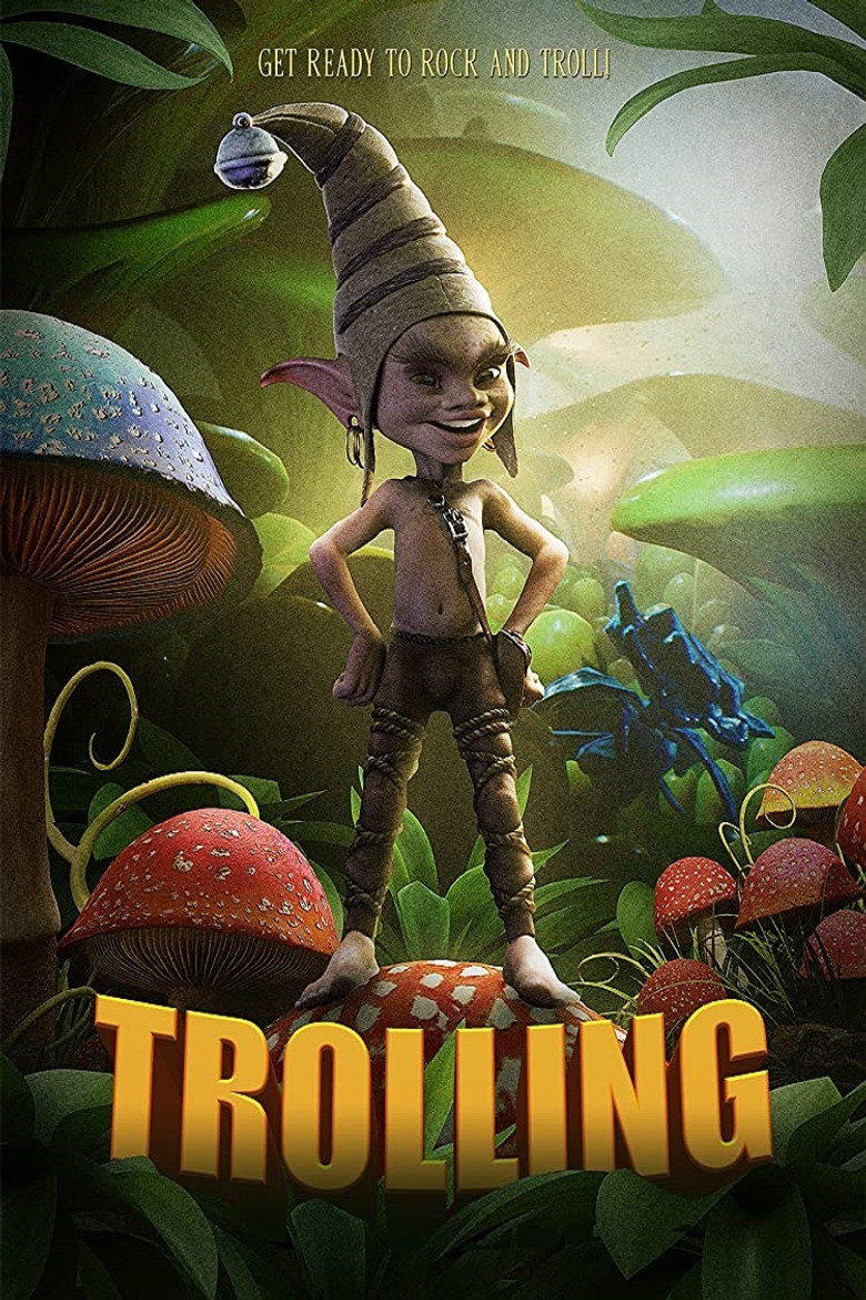Trolling poster background