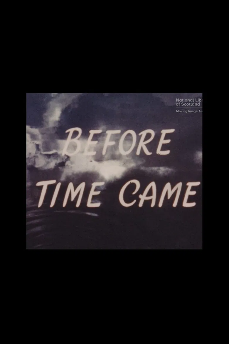Before Time Came poster background