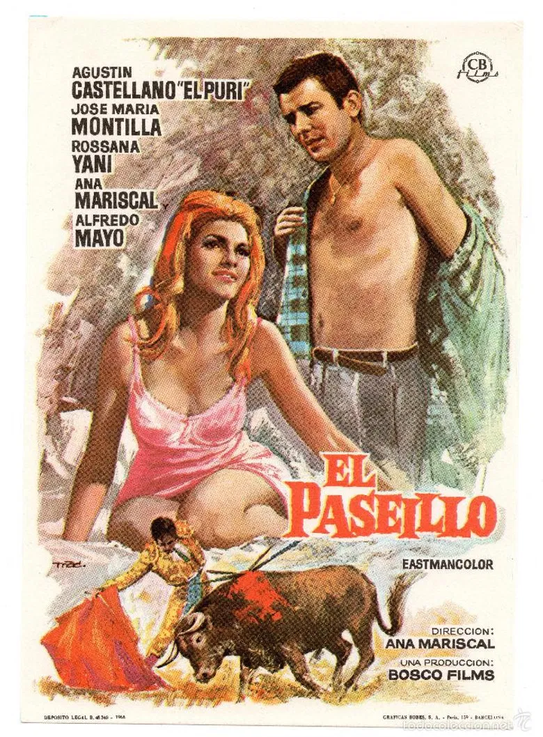 El paseíllo poster background