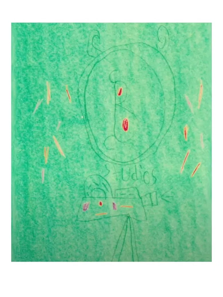 Insane Head poster background