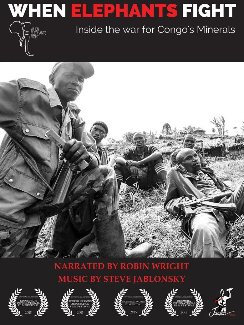 When Elephants Fight poster background