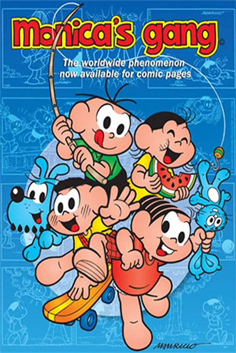 Monica's Gang: The Movie poster background