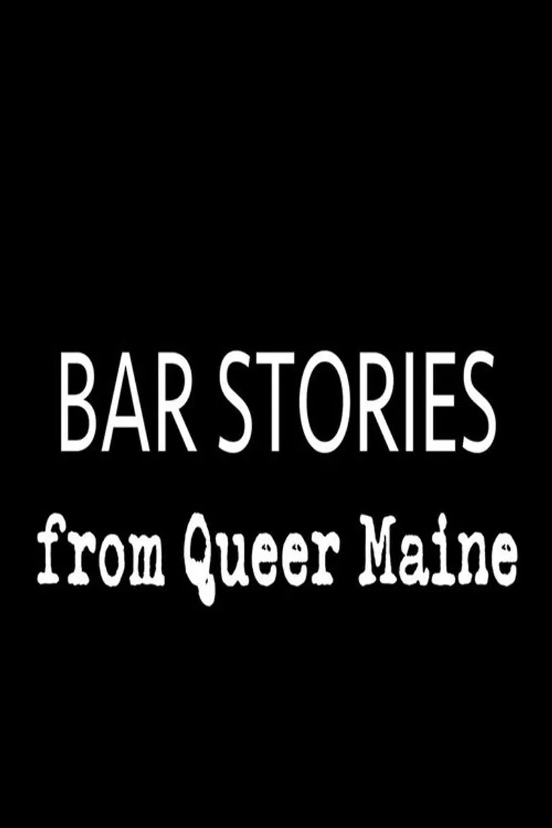 Bar Stories from Queer Maine poster background