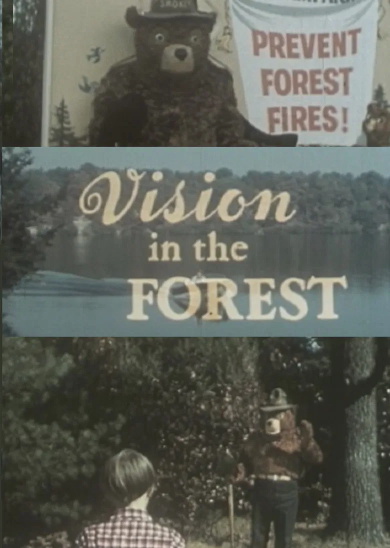 Vision In The Forest poster background