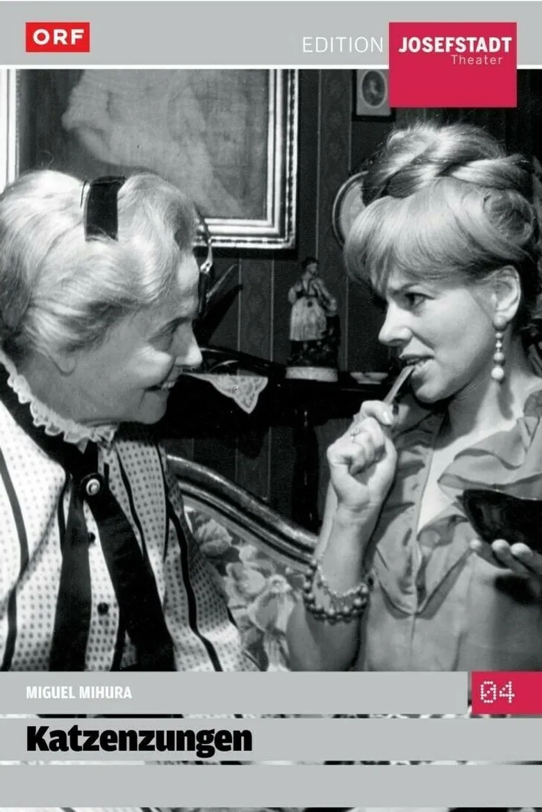 Katzenzungen poster background