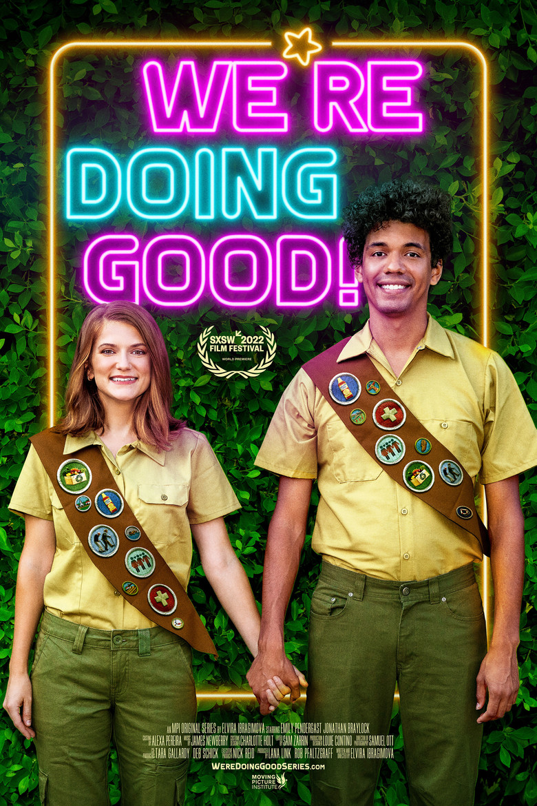 We're Doing Good poster background