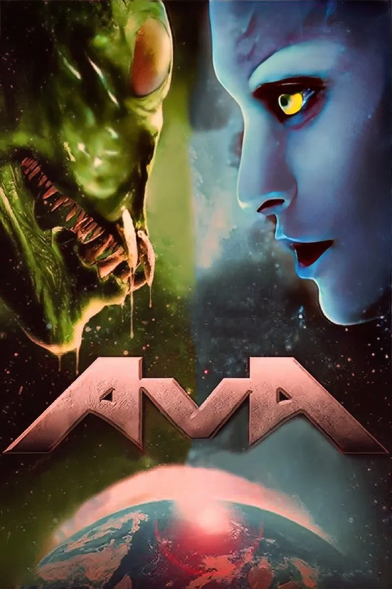 Aliens vs Avatars poster background