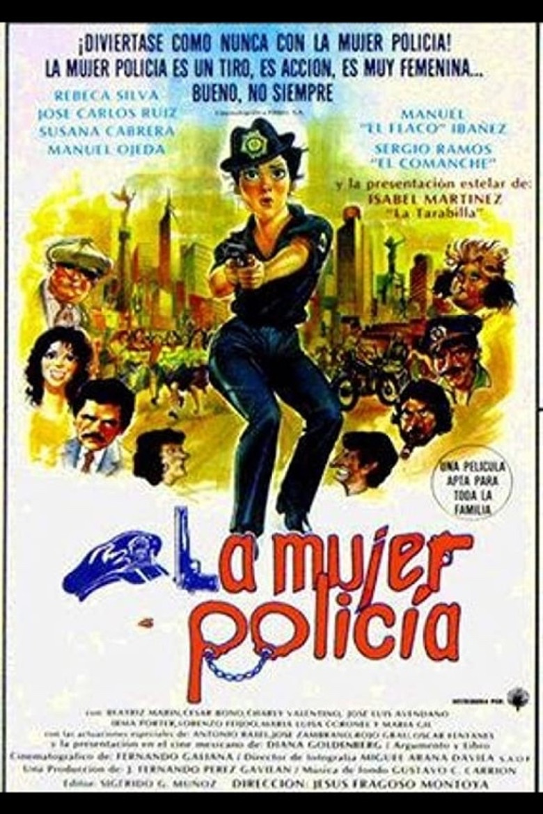 La mujer policía poster background