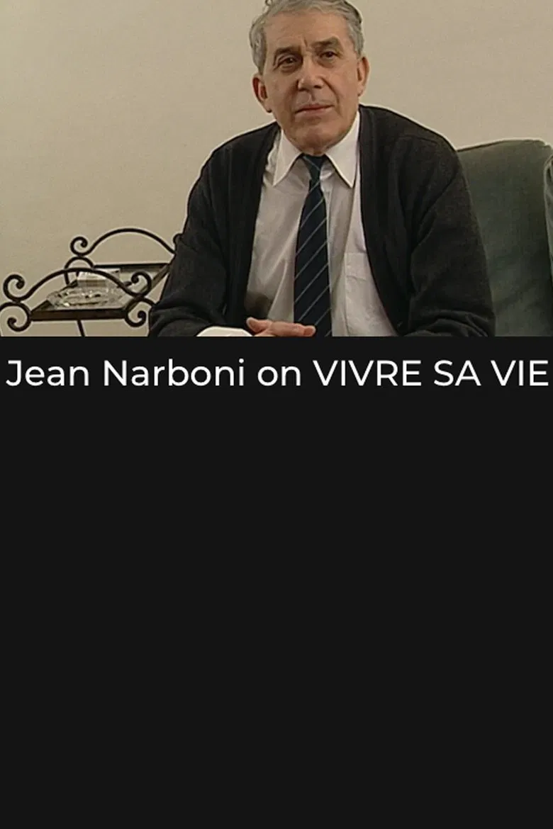 Jean Narboni on 'Vivre sa vie' poster background