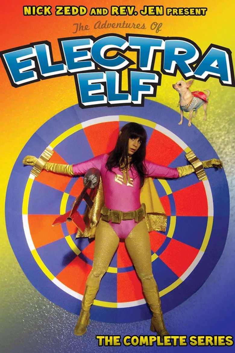 The Adventures of Electra Elf poster background
