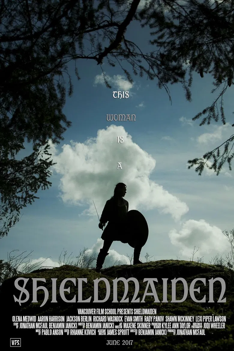 Shieldmaiden poster background