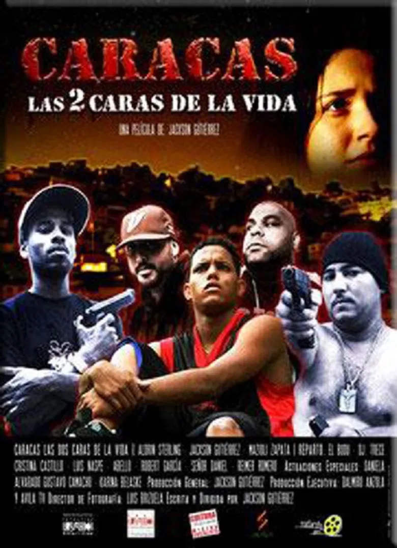 Caracas, las 2 caras de la vida poster background