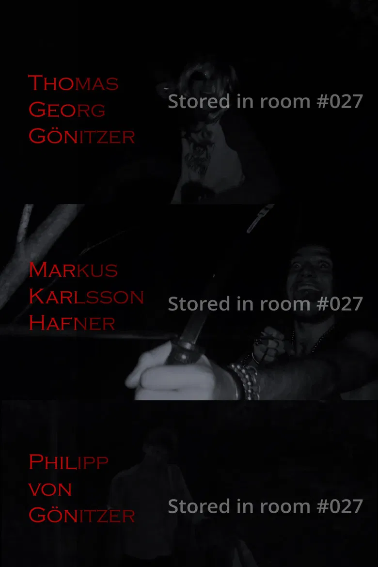 Stored in room #027 poster background