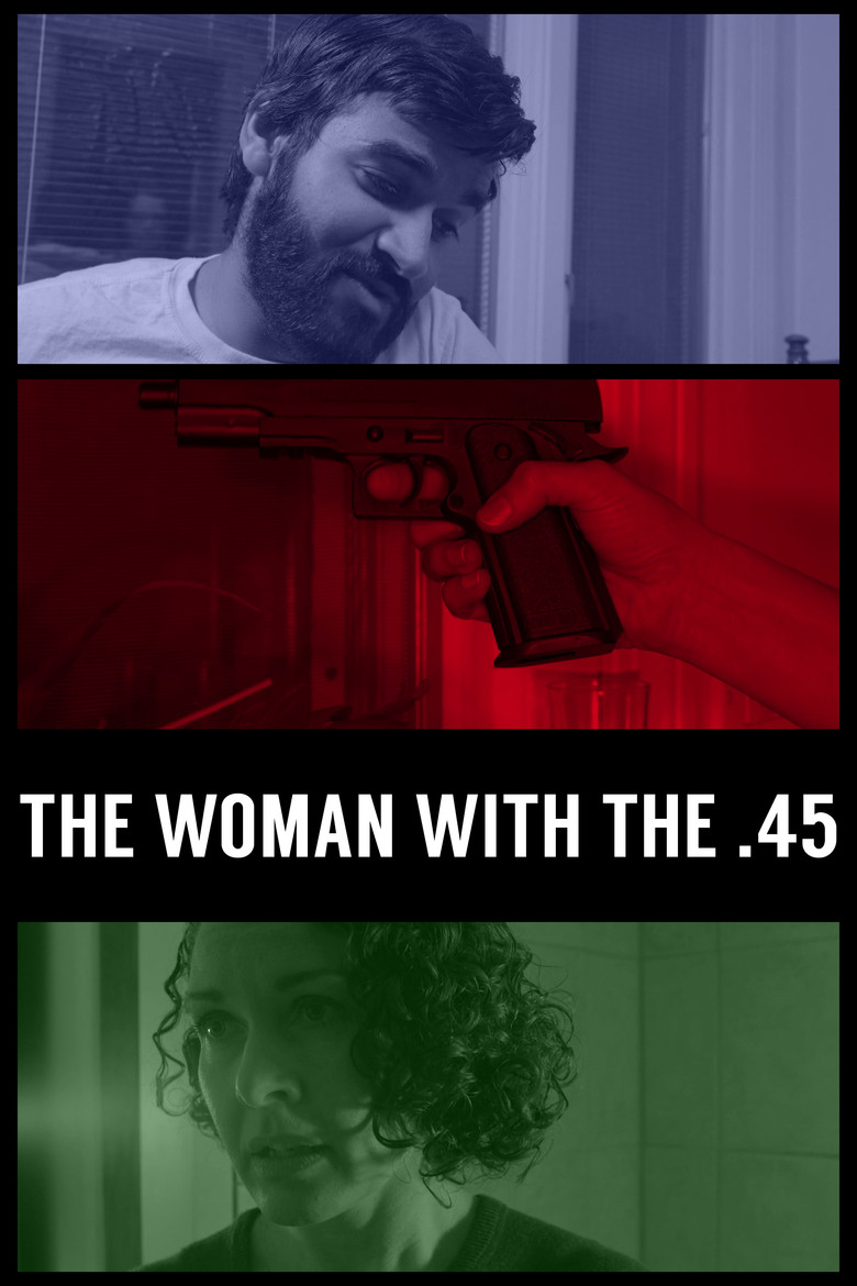 The Woman with the .45 poster background