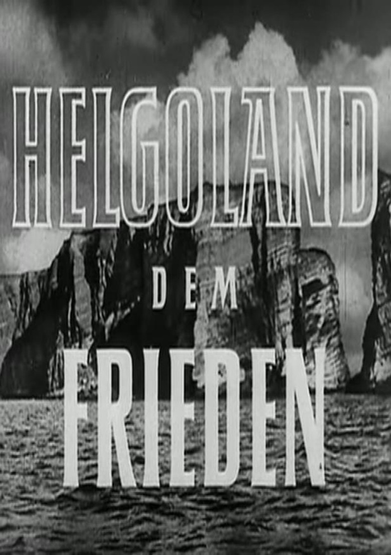 Helgoland dem Frieden poster background