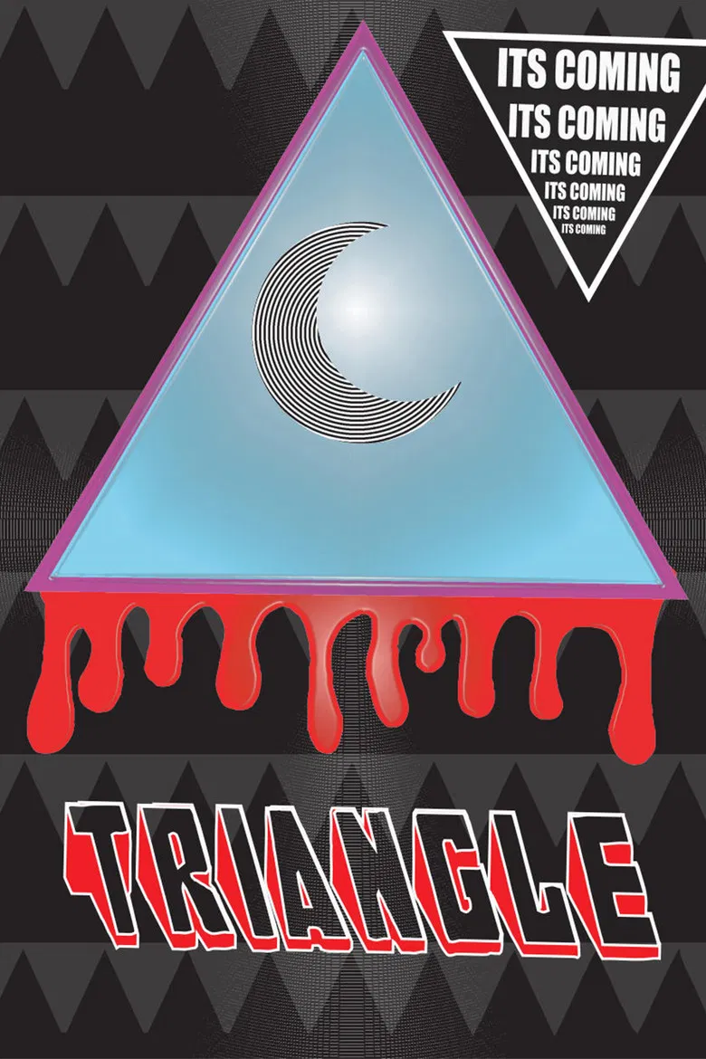Triangle poster background