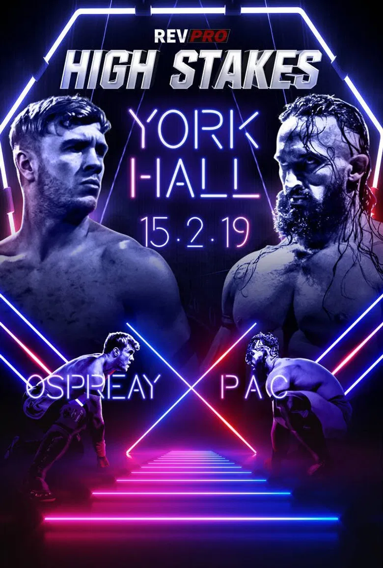 RevPro: High Stakes 2019 poster background