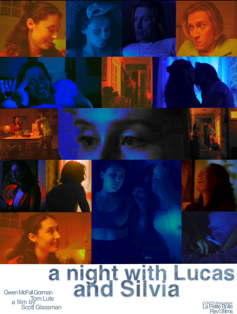 A Night With Lucas and Silvia poster background