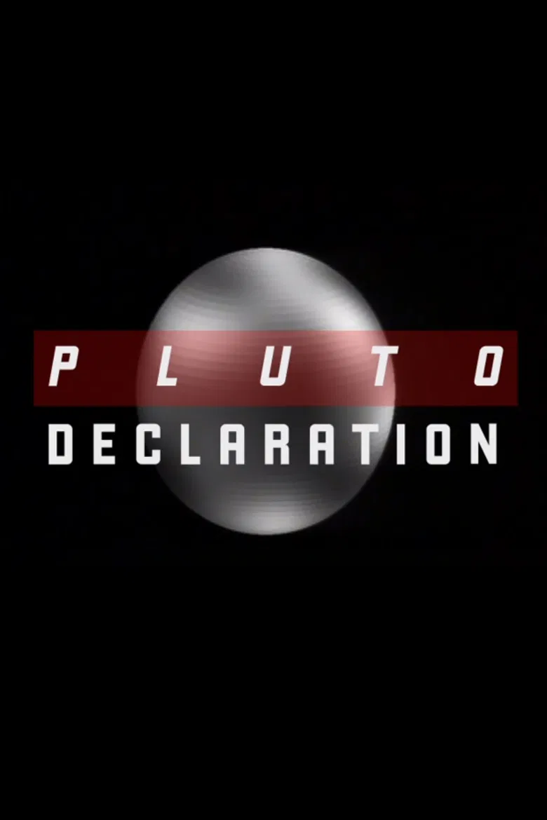 Pluto Declaration poster background