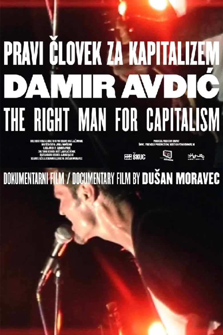The Right Man for Capitalism poster background