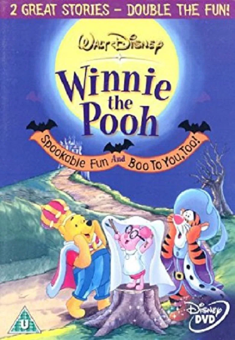 Winnie The Pooh: Spookable Fun and Boo to You, Too! poster background