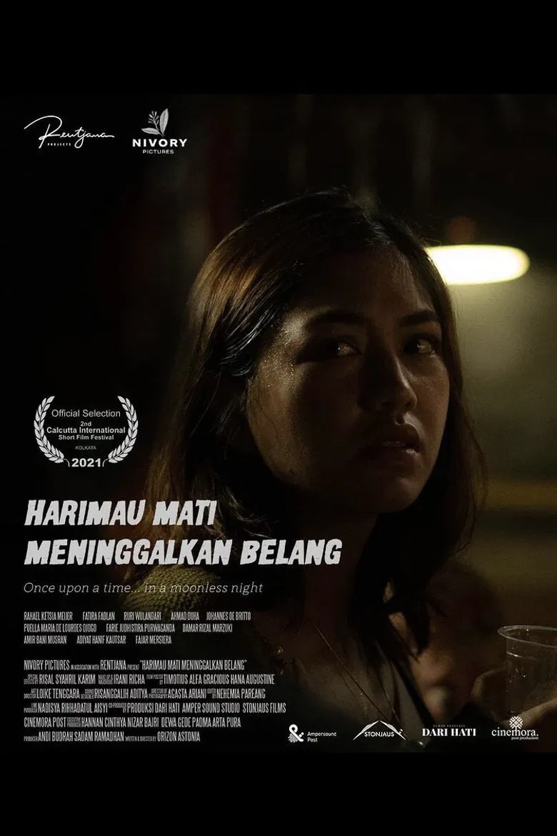 Once Upon a Time.. in a Moonless Night poster background