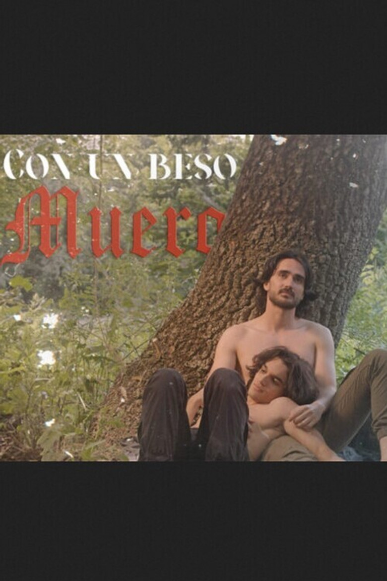 Con un beso muero poster background