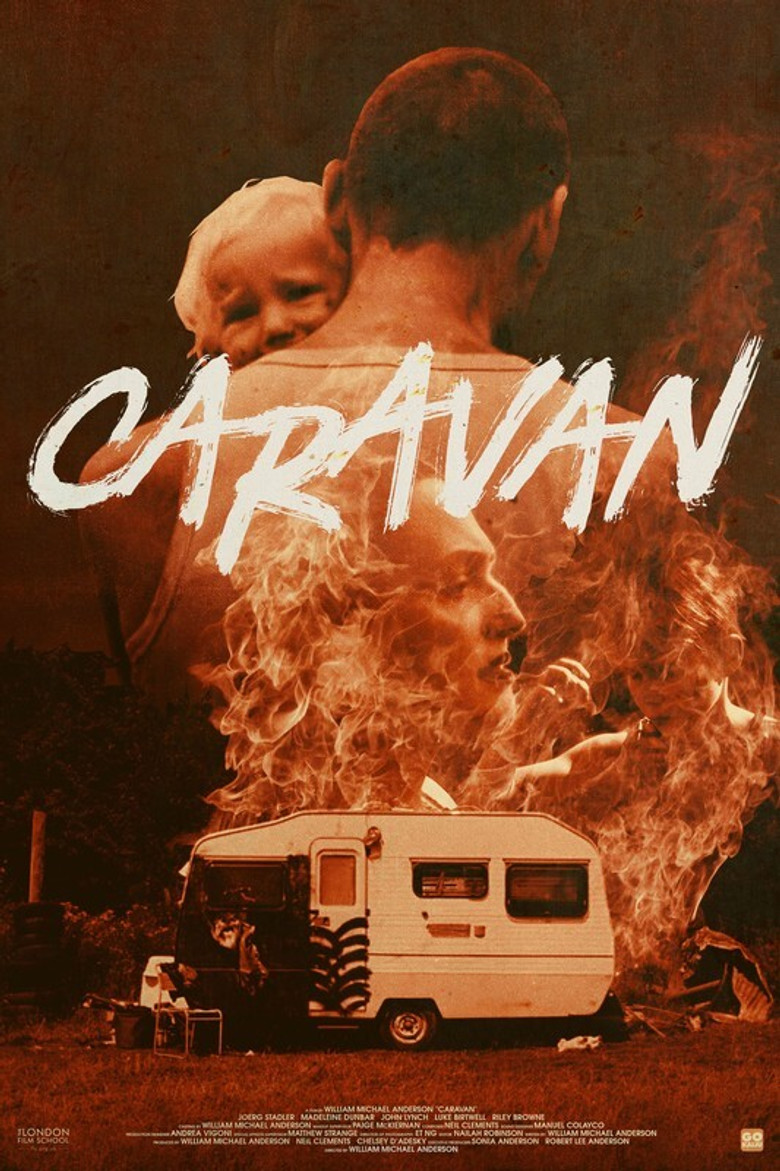 Caravan poster background