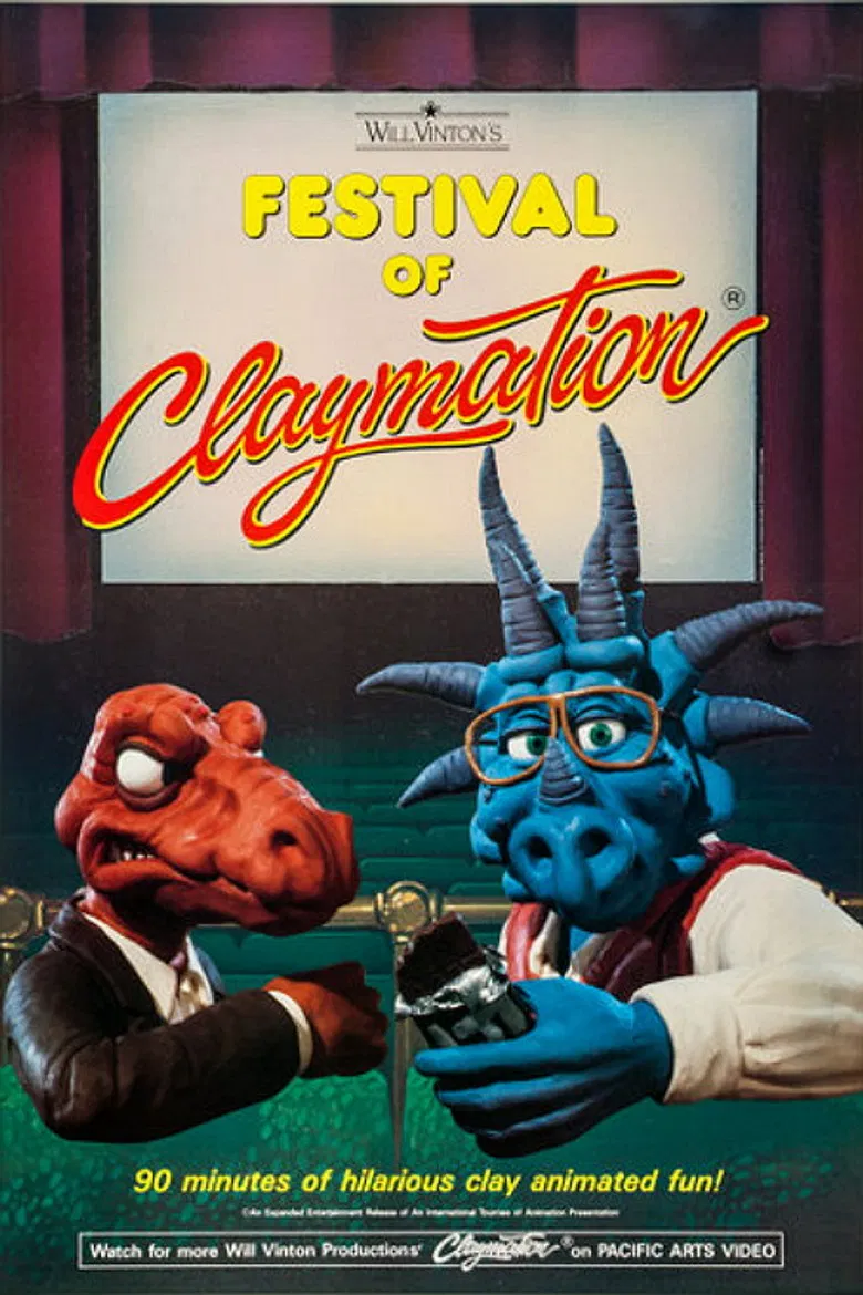 The Festival of Claymation poster background