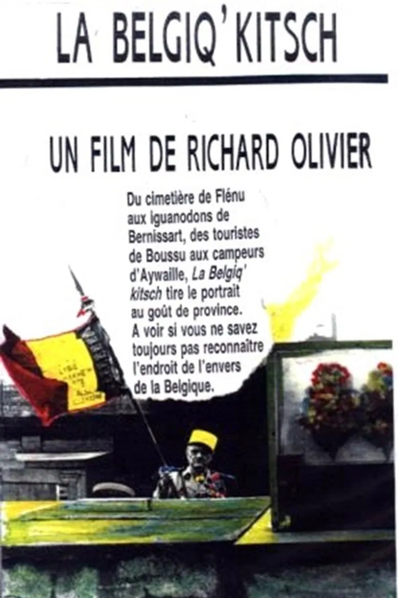 La belgiq'kitsch poster background