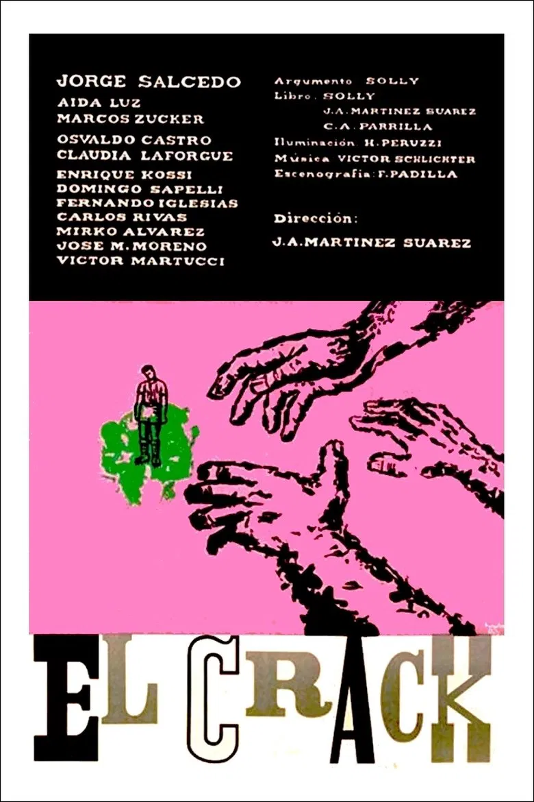 El crack poster background