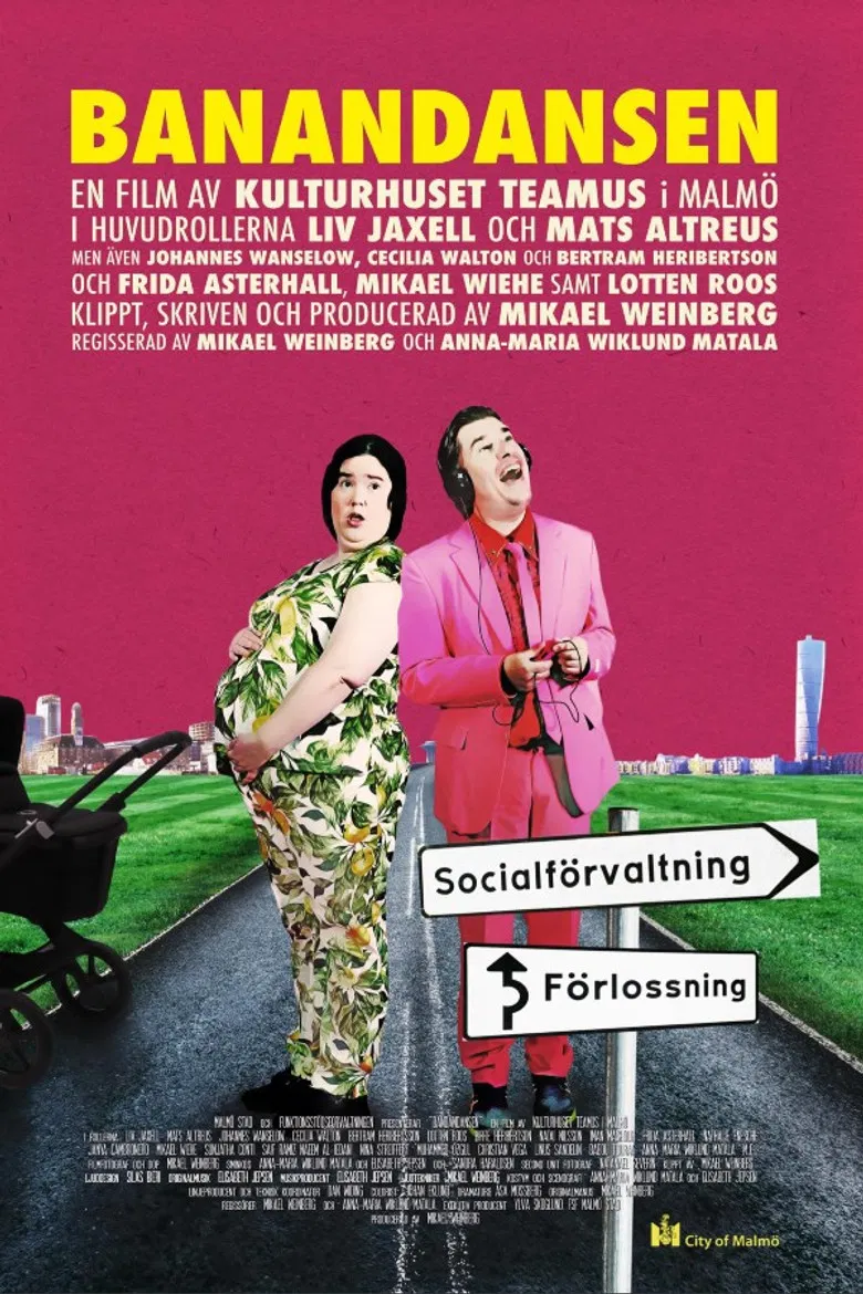 The Banana Dance poster background