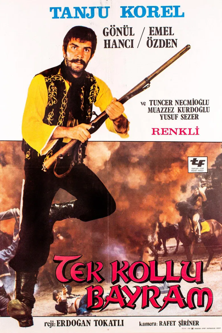 Tek Kollu Bayram poster background