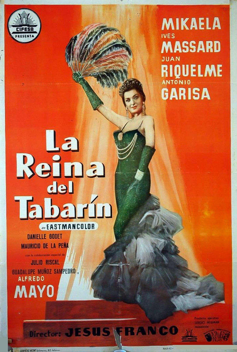 Queen of the Tabarin Club poster background