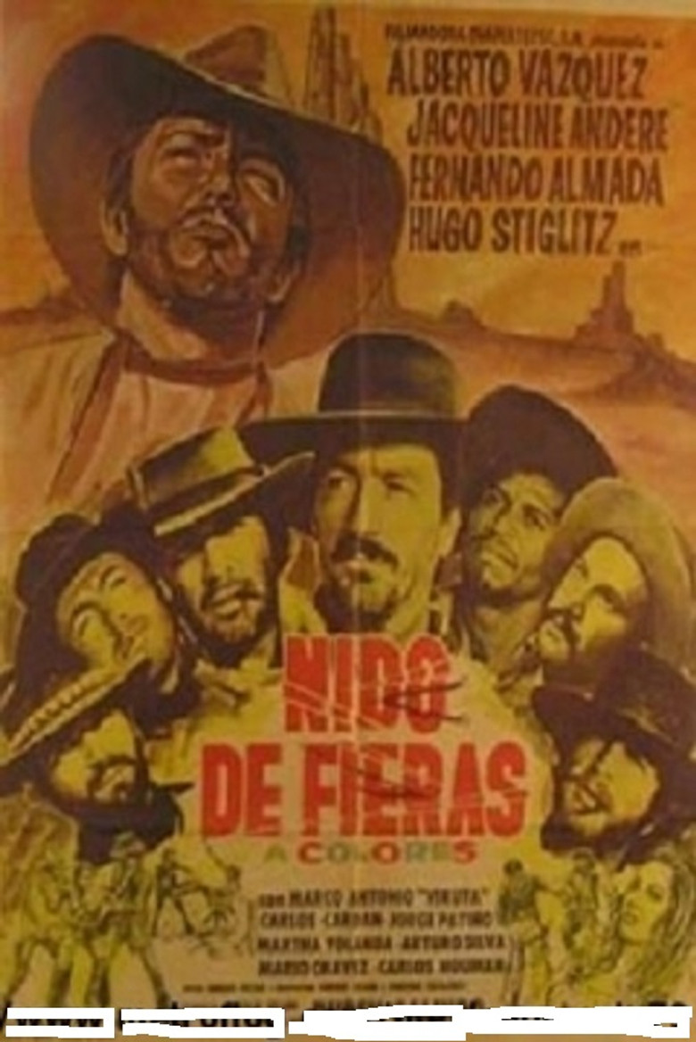 Nido de fieras poster background