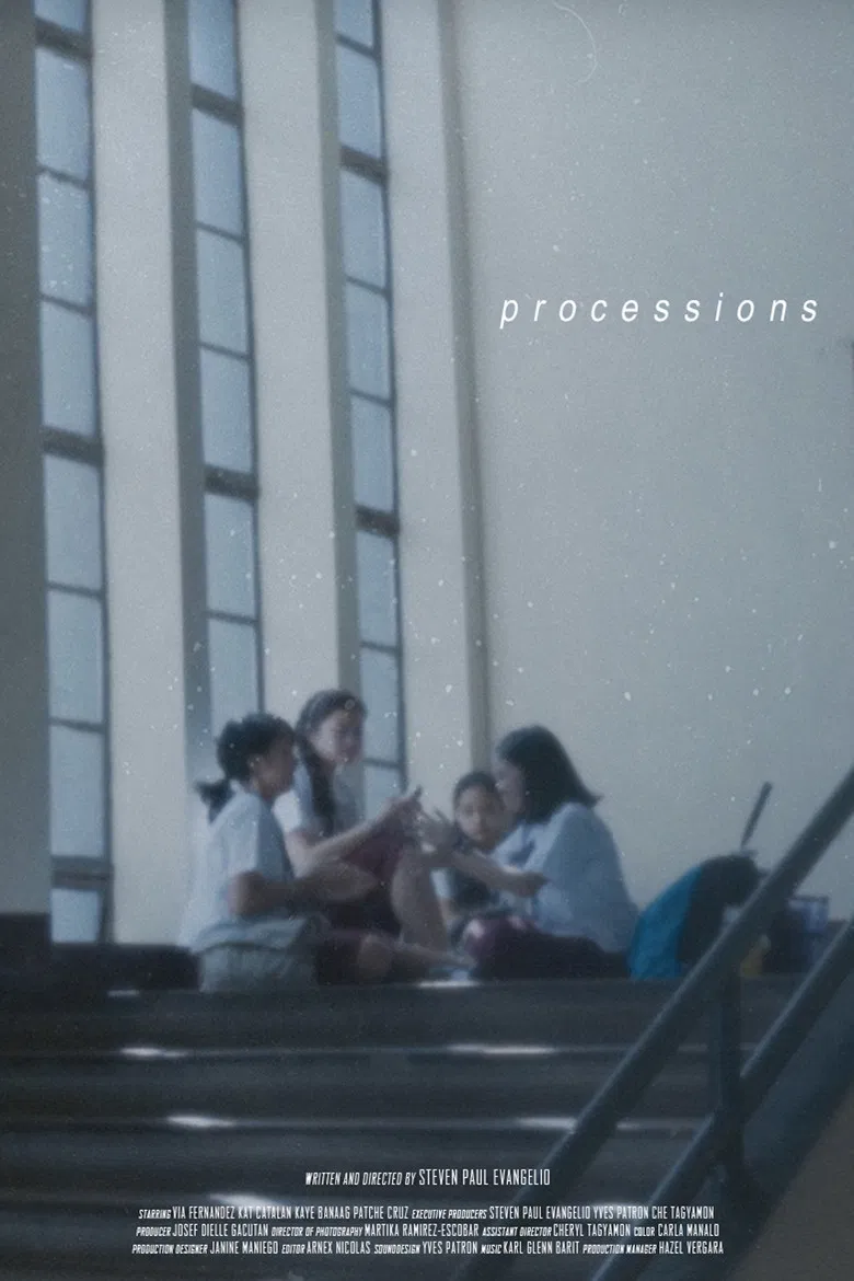 Processions poster background