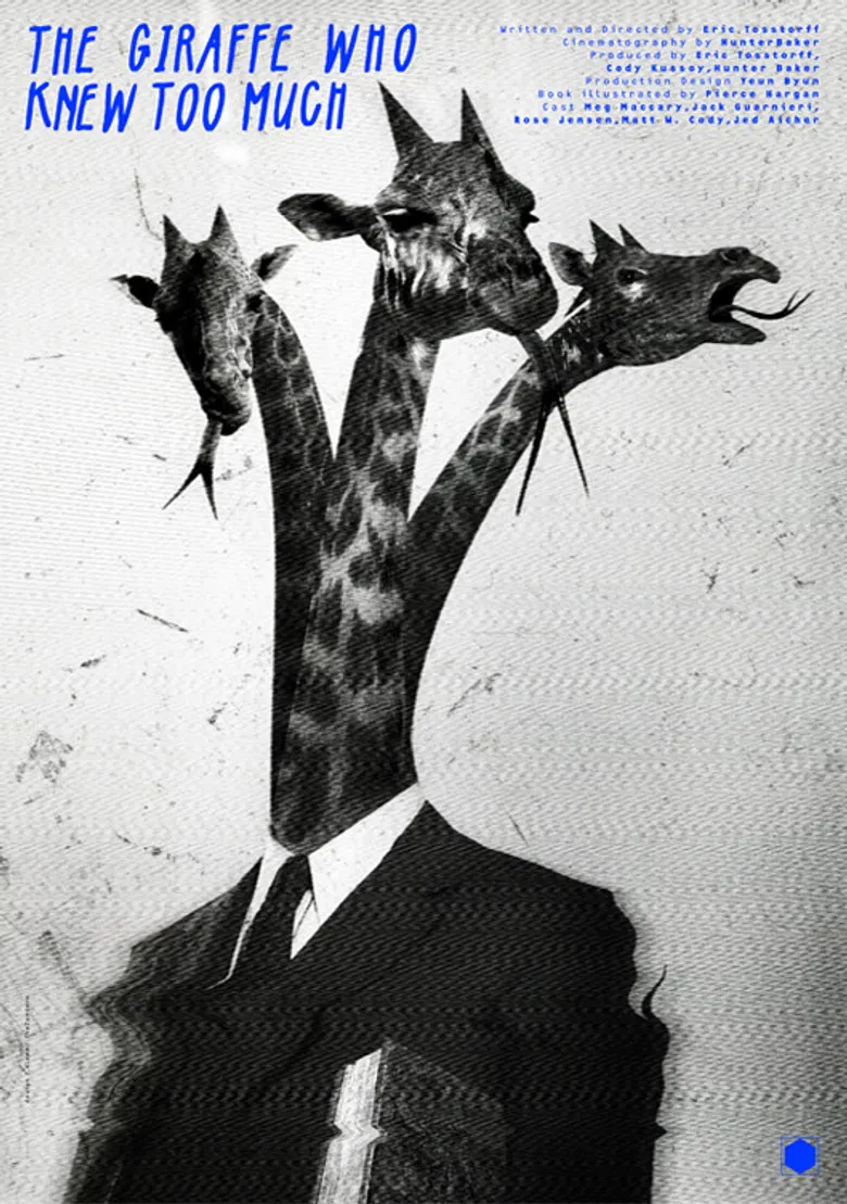 The Giraffe Who Knew Too Much poster background