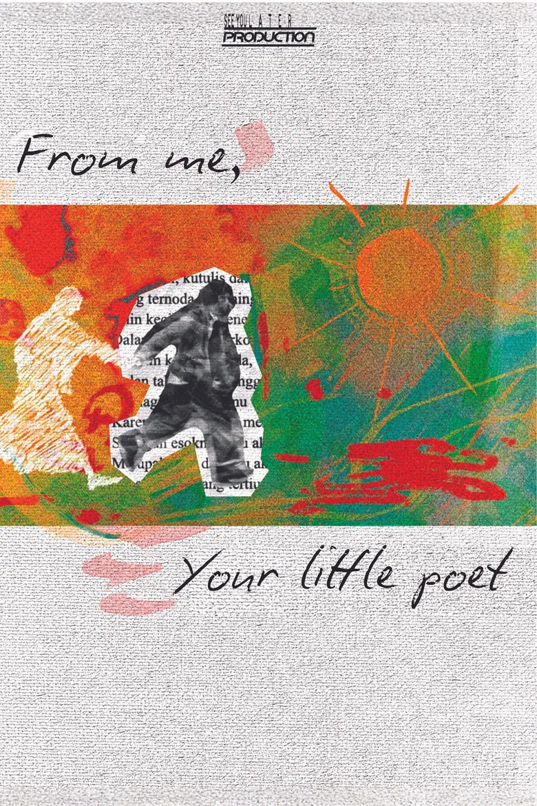 From me, Your little poet poster background