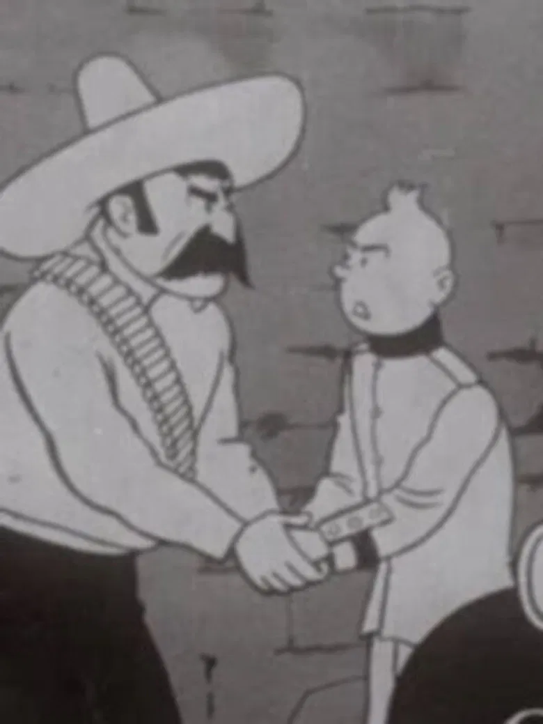 The Broken Ear poster background