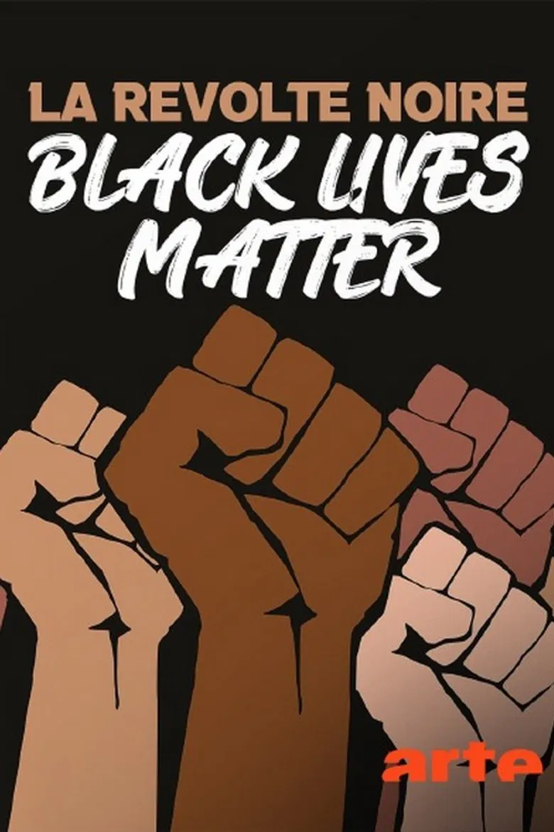 La révolte noire - Black Lives Matter poster background