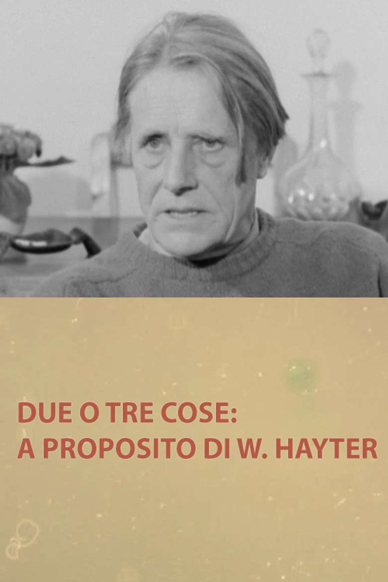 Due o tre cose: a proposito di W. Hayter poster background