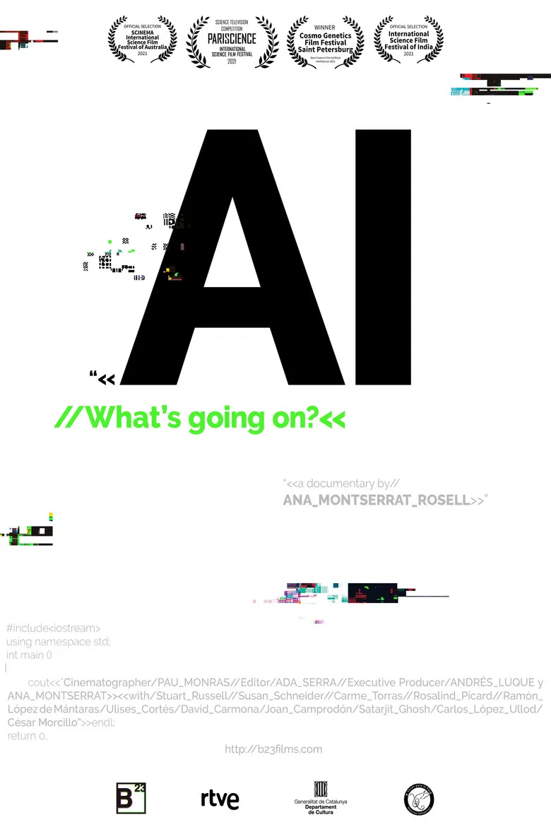 AI: What's going on? poster background