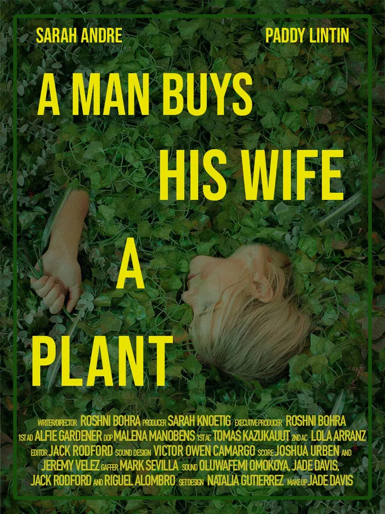 A Man Buys His Wife A Plant poster background