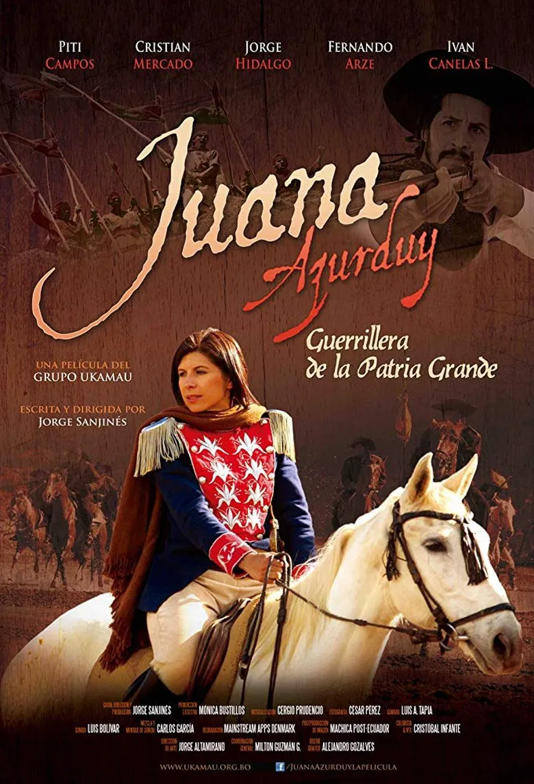 Juana Azurduy, Guerrillera de la Patria Grande poster background