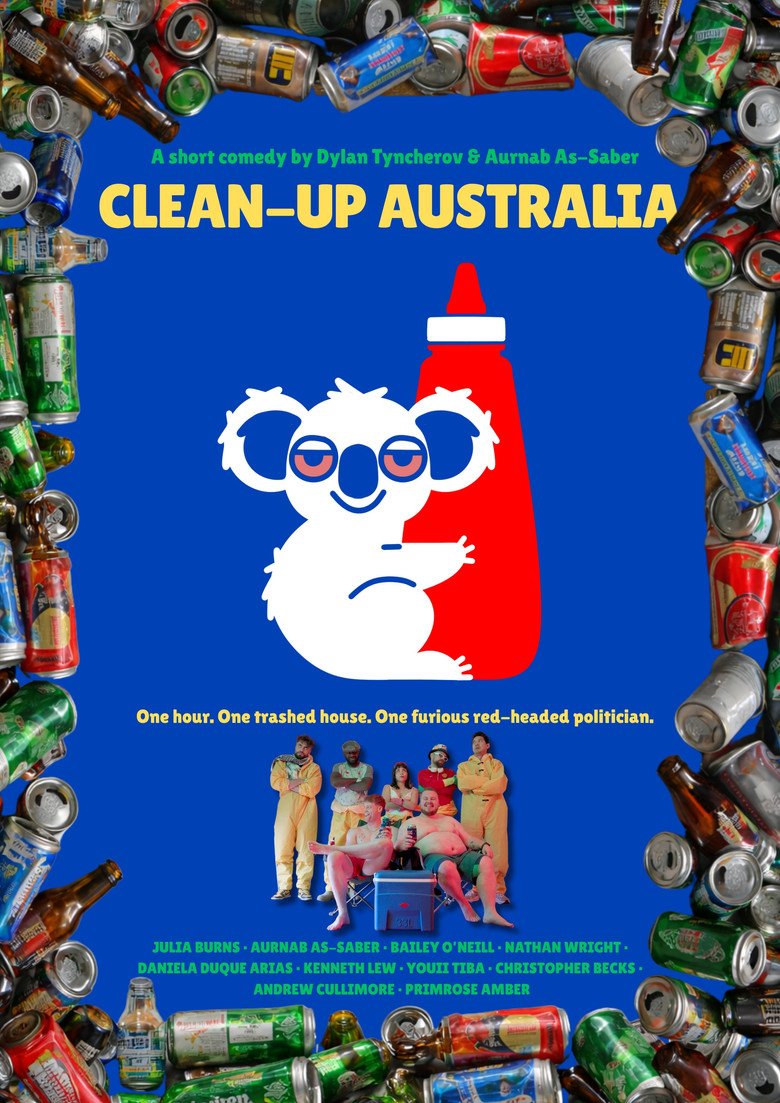 Clean Up Australia poster background