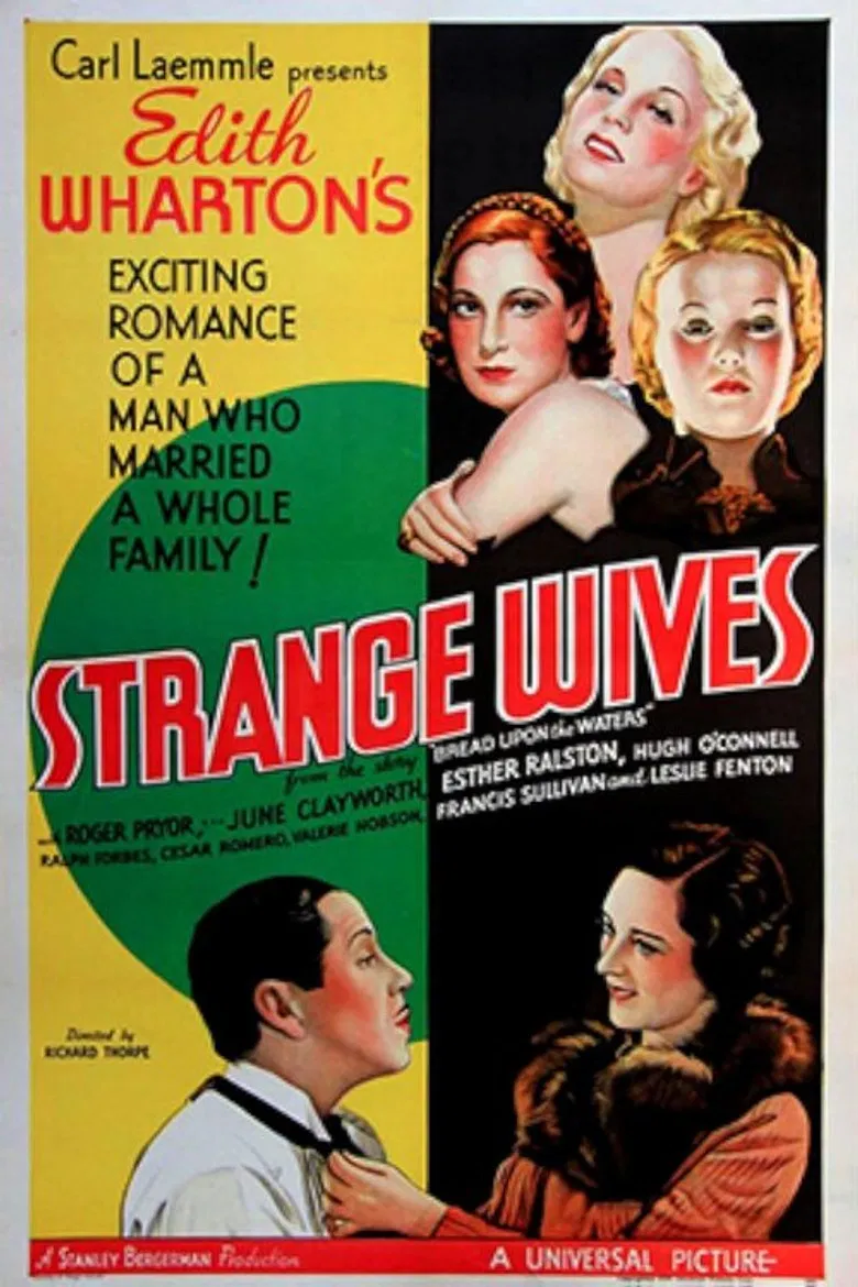 Strange Wives poster background