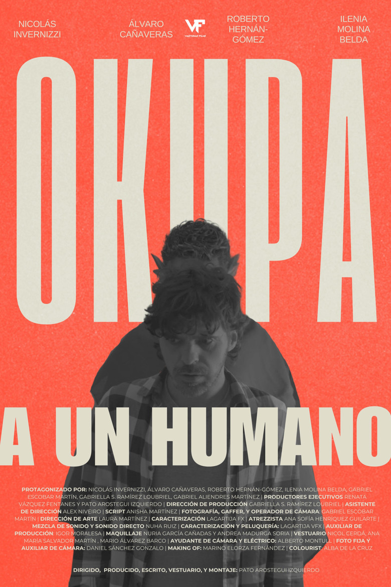 Okupa a un humano poster background