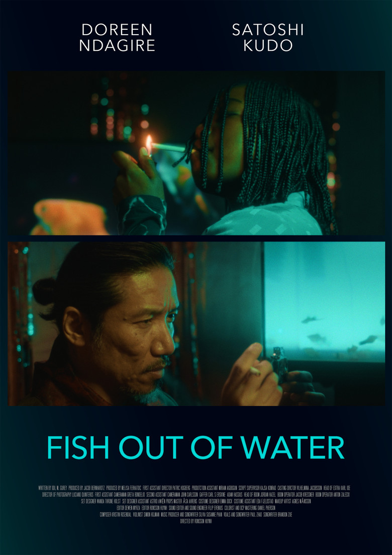 Fish Out of Water poster background